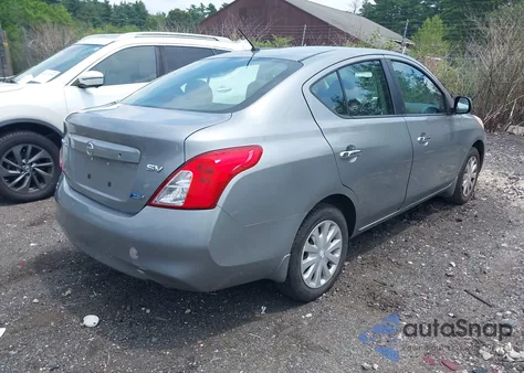 2012 Nissan Versa 1.6 Sv z USA, uszkodzony, nr VIN 3N1CN7AP1CL887606